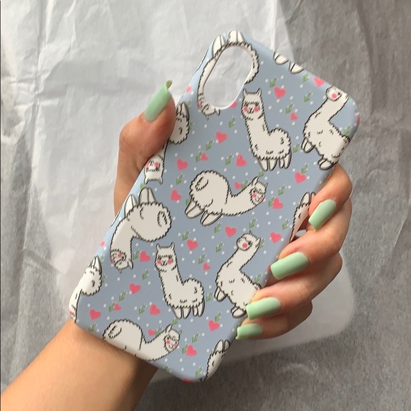 Accessories - NEW iPhone X/XS Super Cute Llama Alpaca Hard Case